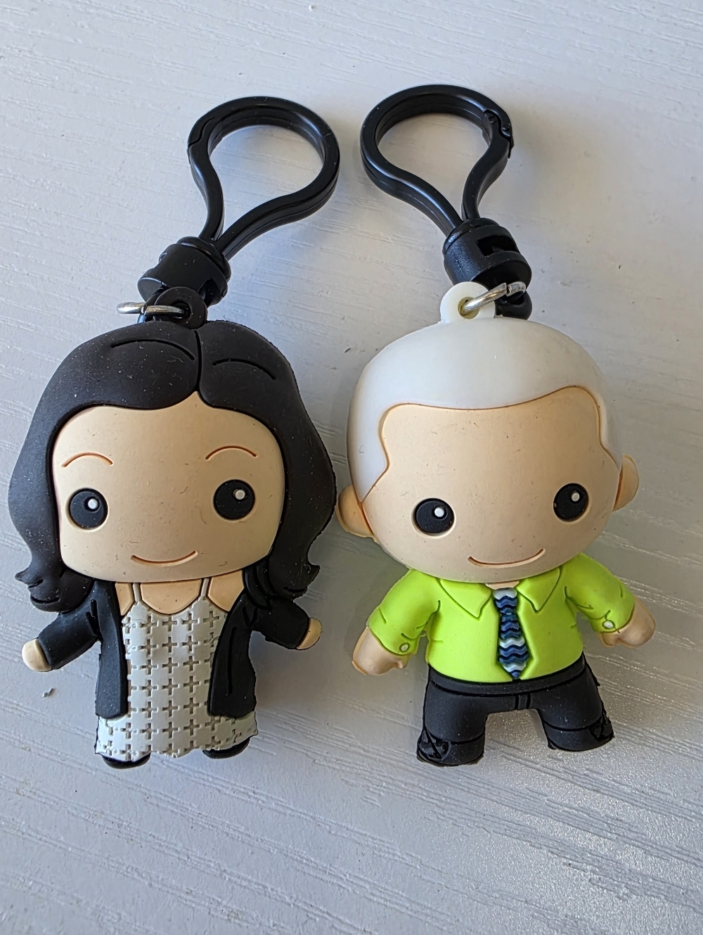2 Monica And Gunther FRIENDS Key Fobs